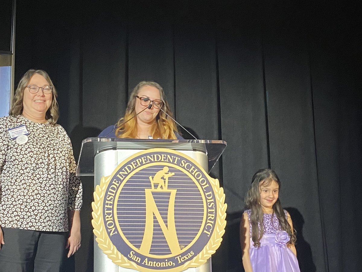 CarolHarle1's tweet photo. Happiest 50th Anniversary Celebration to @NISDAdamsHillES -the students, staff, (current &amp; former), families, &amp; guests were truly delighted with the student choir who sang 70’s tunes while the student MCs provided humor &amp; history…plus 3 generations of “patriots!” @nisd proud! https://t.co/RzvkwsDR8y