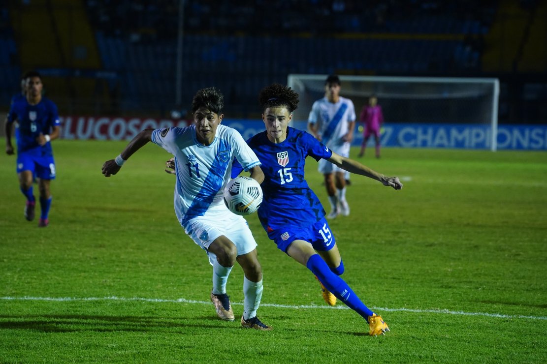 escenario100's tweet image. ⏱️ FINAL PARTIDO 
Guatemala se despide del Premundial Sub 17 y Estados Unidos clasifica a #Perú2023 

🇬🇹Guatemala (3) 🆚 (5) USA🇺🇸
🏟️Doroteo Guamuch Flores
