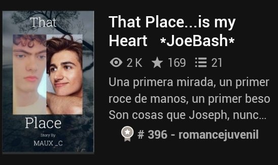 Spring_OMG7's tweet photo. 😱😱 ha llegado a los 2K
Gracias a todos mis lectores
A los que comentan 😘 y a los fantasmas 👻
Gracias por su paciencia
Se vienen muchas cosas, nos queda un largo camino
Un pequeño regalo de agradecimiento con todo mi ❤
#ThatPlaceIsMyHeart
#JoeBash
#Wattpad https://t.co/wpd8zuFDTk
