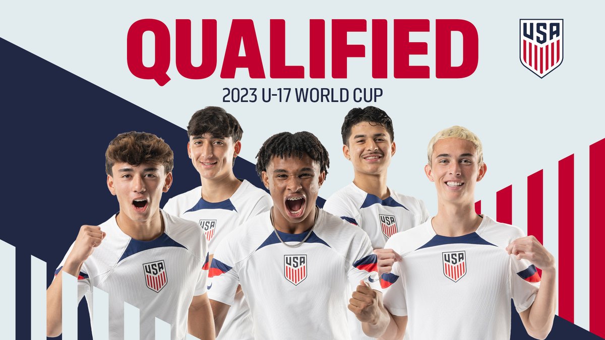 U.S. Soccer YNT (@usynt) on Twitter photo π§πππππ§ π£π¨π‘ππππ ππ
Your #U17MYNT is headed to a record 18th U-17 <a href="/FIFAWorldCup/">FIFA World Cup</a>!! π§πππππ§ π£π¨π‘ππππ ππ
Your #U17MYNT is headed to a record 18th U-17 <a href="/FIFAWorldCup/">FIFA World Cup</a>!!
