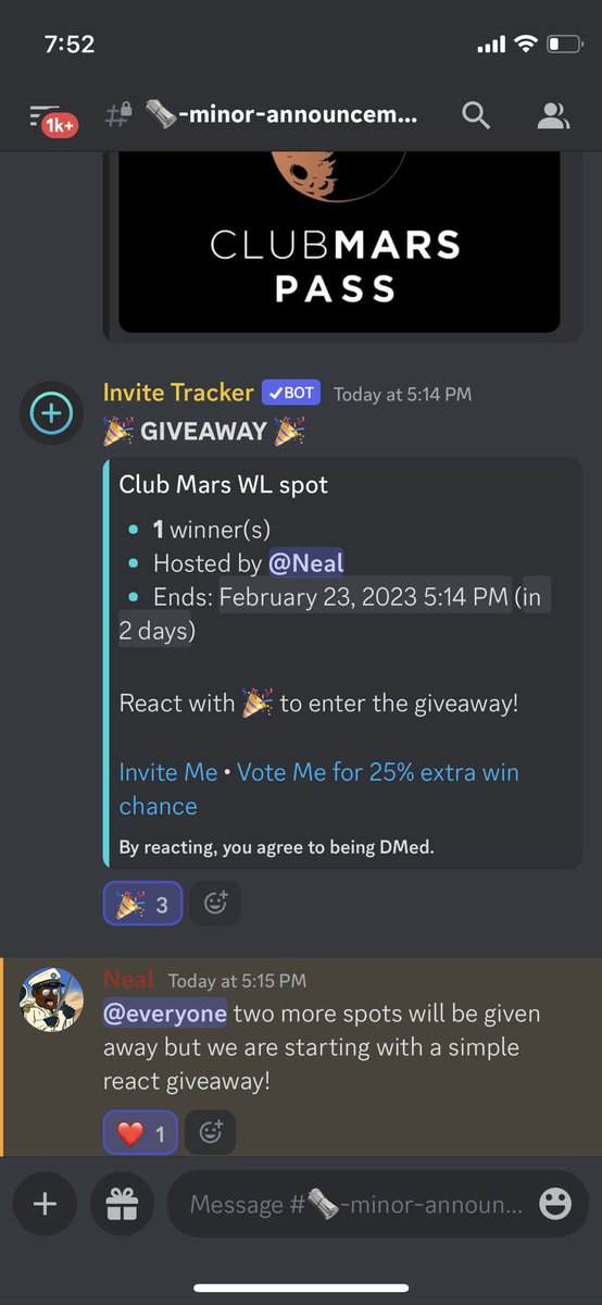Rhino Generation - The OGs (@rhinogennft) on Twitter photo 🚨🔥🚨Easiest way to win a <a href="/CLUBMARSLLC/">CLUB MARS GROUP</a> WL spot! Hit us up on discord, get a Rhino in your wallet, Like and retweet our pinned tweet 🚨🔥🚨#CNFTGiveaway #cnft #CNFTCommunity #NFT 🚨🔥🚨Easiest way to win a <a href="/CLUBMARSLLC/">CLUB MARS GROUP</a> WL spot! Hit us up on discord, get a Rhino in your wallet, Like and retweet our pinned tweet 🚨🔥🚨#CNFTGiveaway #cnft #CNFTCommunity #NFT