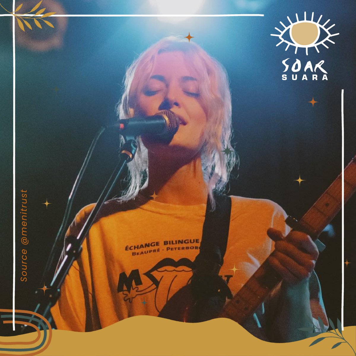 SOARsuara's tweet photo. Unit indie dance asal Kanada, Men I Trust akan menggelar konser di Jakarta pada 14 Maret mendatang di Basketball Hall Senayan GBK.

@menitrust
#soarsuara #infokonser #infomusik #inforeleasan #musikindonesia #musikindie #bandindie #indiedance #livekonser #indiedancemusic #konser https://t.co/ktLeXZi42m