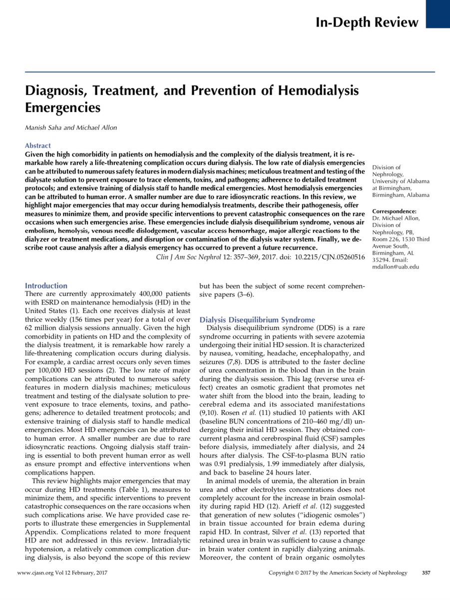 edgarvlermamd's tweet photo. Diagnosis, Treatment, and Prevention of Hemodialysis Emergencies π¨ ca. 2017 from @CJASN #Nephpearls #AskASN #NephJC
ππΌ https://t.co/Bv0hUCmf2F https://t.co/mwOVJNatEM