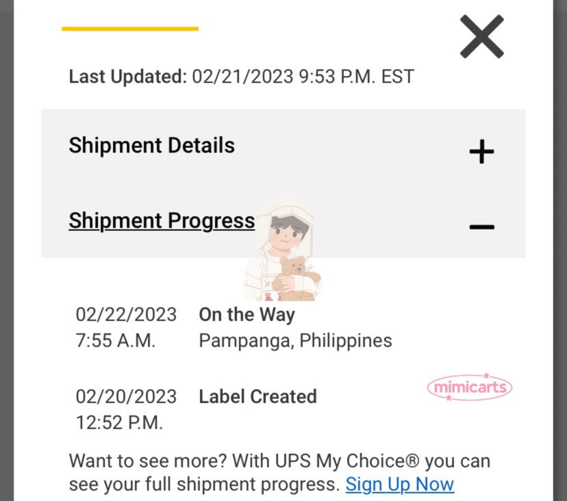 mimicarts's tweet photo. #mimiupdates [📣]

re: txt memkits v4

kits arrived in the ph already. waiting for delivery nalang. accdg to the tracker, its either later today or tomorrow! 😊 https://t.co/22iZgG73Rv