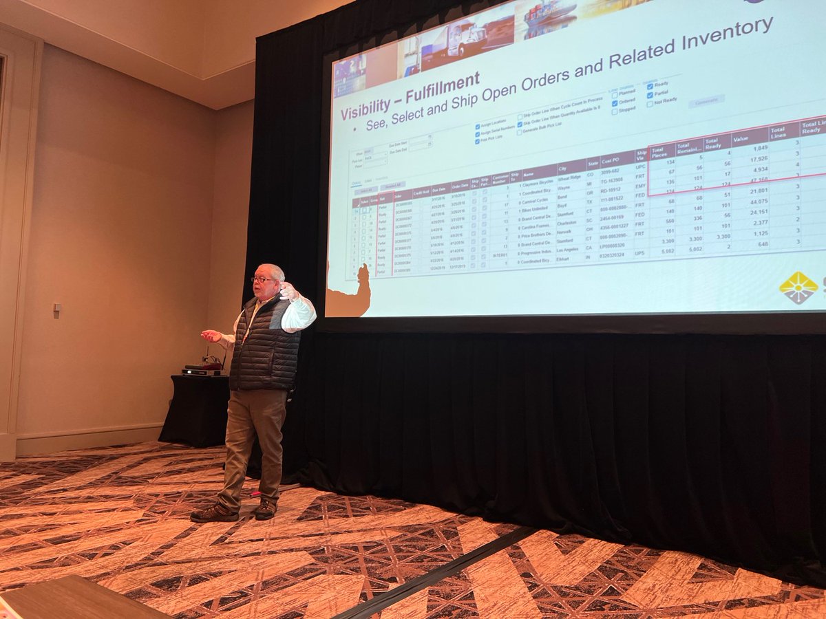 AITBusiness's tweet photo. What a great turnout today for @AITBusiness  session at #SUNConference2023.  If you are interested in finding out more information about #SureShip, contact us at https://t.co/erhJRFM86T. https://t.co/ION2kzU4qL