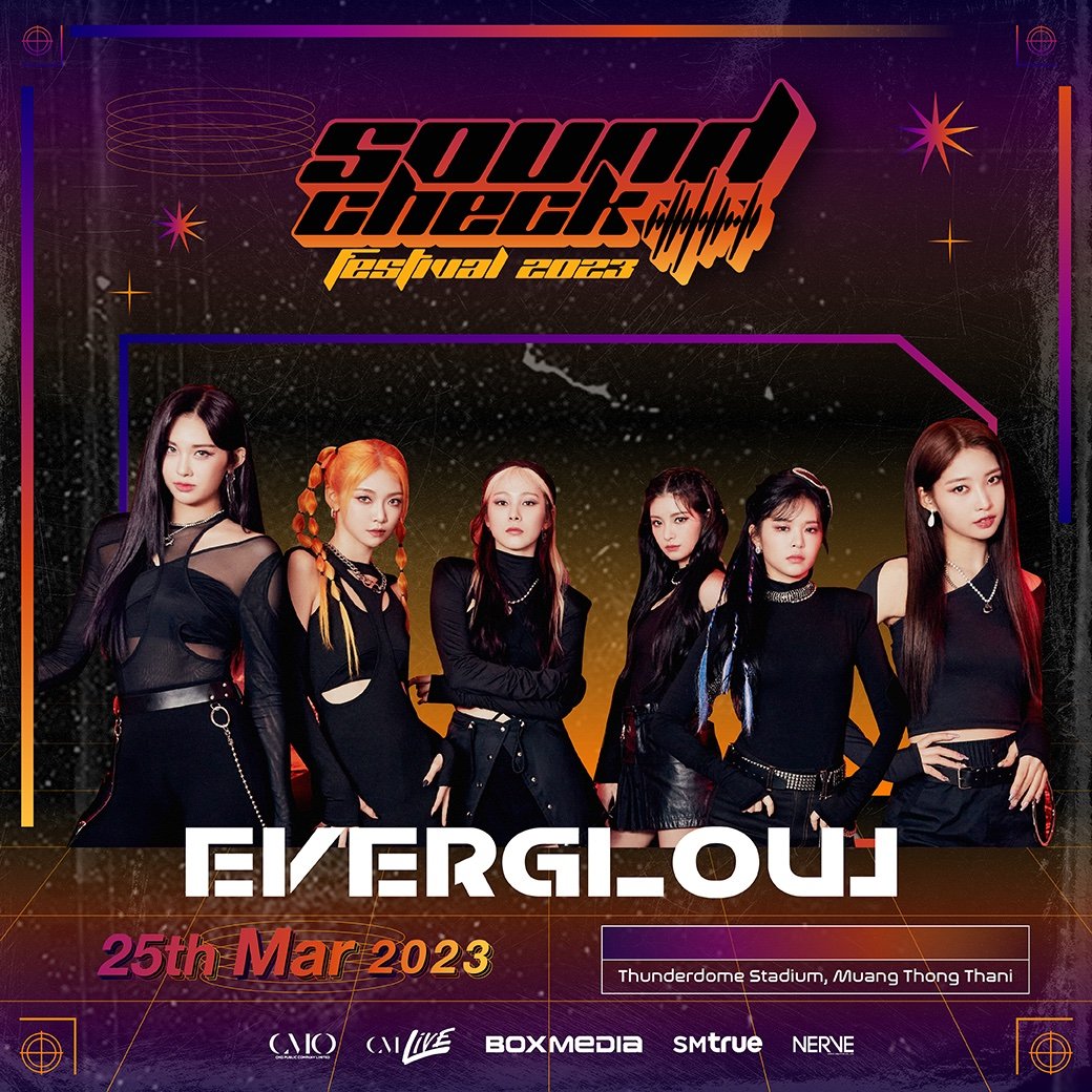 popconth's tweet image. 🔴 FOREVER❣️ EVERGLOW มาแล้ว~~ ไปเจอกับสาวๆได้ในงาน Sound Check Festival.

📅 See you on 25 March 2023
🏟 Thunderdome Stadium, Muangthong Thani

#CMLIVE #CMO #EVERGLOW @CMLiveThailand