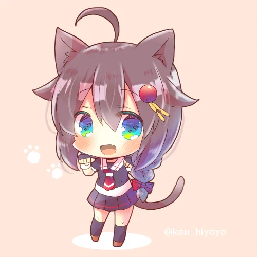 猫の日だーーー!!猫耳好き #猫の日2023 #艦これ #時雨 #大鯨 #にゃんにゃんにゃんの日 