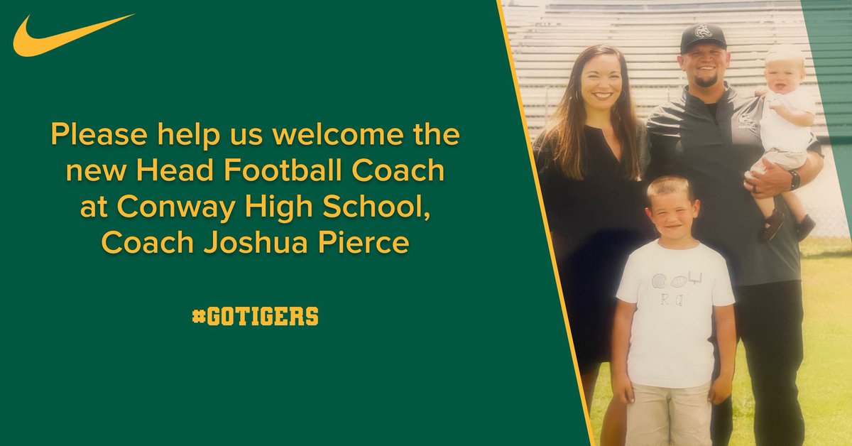 Welcome to Conway Coach Pierce!!!