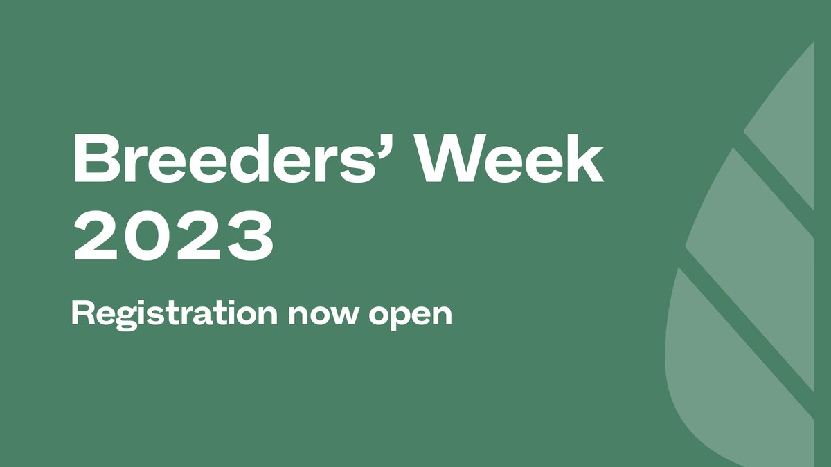 Register now to join us for ACB 2023 Breeders’ Week running  Monday 6 March – Thursday 9 March 2023 at the Stamford Plaza Adelaide. 
Register here: australiancropbreeders.com.au/events/
#BreedersWeek2023 #Adelaide #StamfordPlazaAdelaide