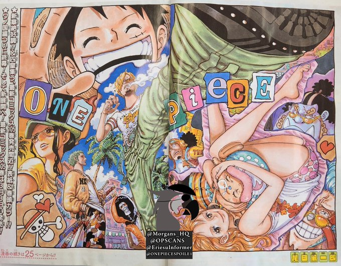 #ONEPIECE1076 
¡COLOR SPREAD!