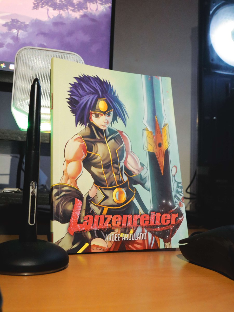 keroberoz_'s tweet photo. ANNOUNCEMENT!!!
Hello! I just wanted to let you know that Lanzenreiter already has volume 1 available for purchase at the upcoming @komiketph on March 4-5 at the SM Megatrade hall!
Later, I'll post a preview of the interior pages.
Limited copies!!!
@sampay07  took the photo. https://t.co/Z3XNeEnnMr