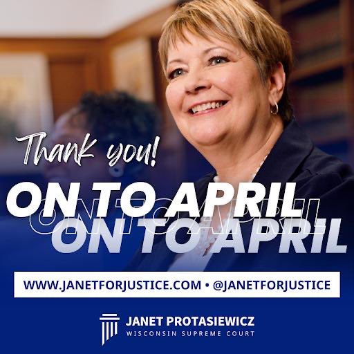 I’m honored we will continue on from this primary. This is just the beginning & our work is far from over. I’m counting on all of you to continue the momentum all the way thru April 4– there’s too much at stake in this election for us to take anything for granted.