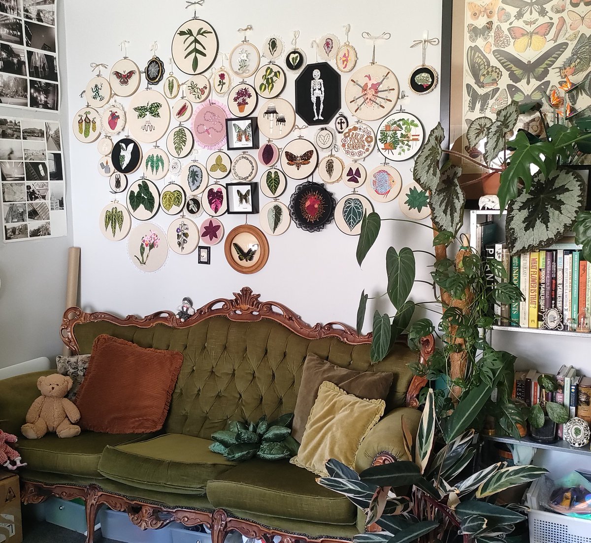 gravemoth's tweet image. The couch is in 🥹 and it looks perfect