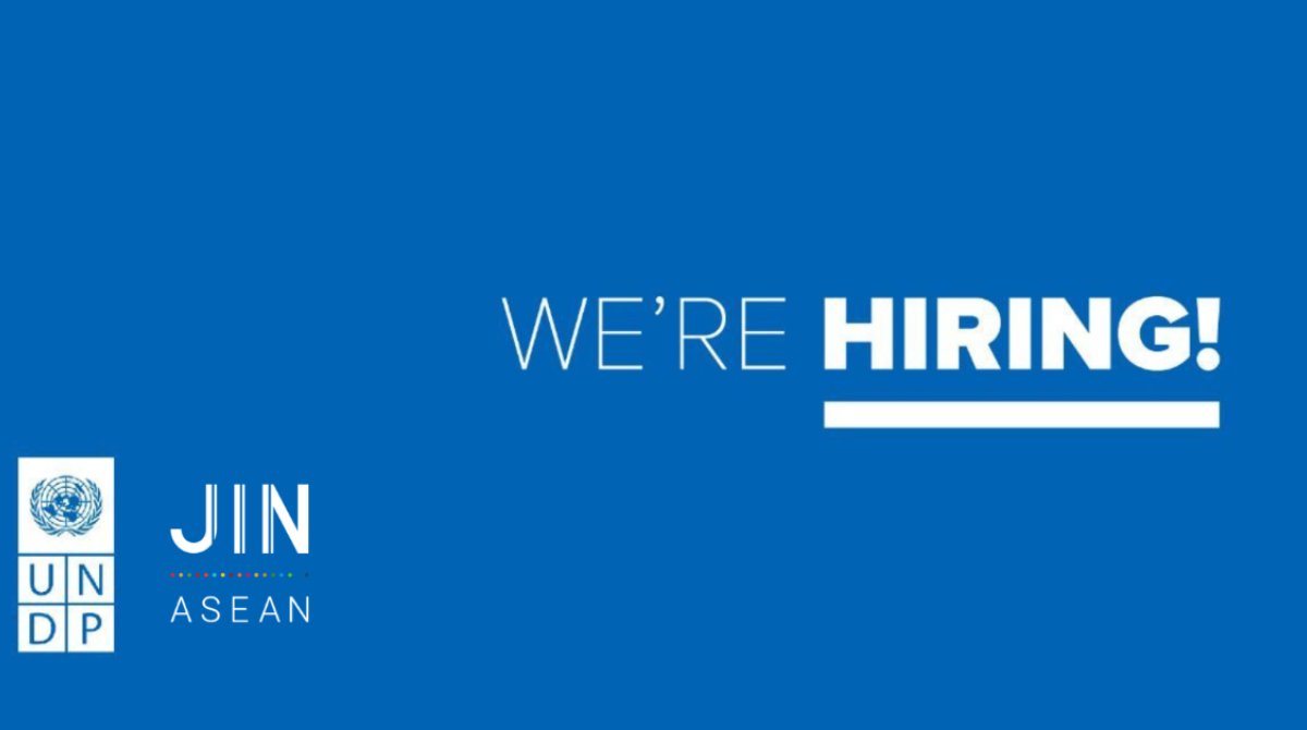 UNDPJINASEAN's tweet image. 🗣📢 We are #nowhiring!

We are looking for a Programme Associate to support the implementation &amp;amp; delivery of #JINASEAN 

Apply 🔗 bit.ly/3Iln2MT
🌍 Location: Bangkok 🇹🇭
🗓️Application deadline: 7 March 2023

#UNDPCareers #careers #job
