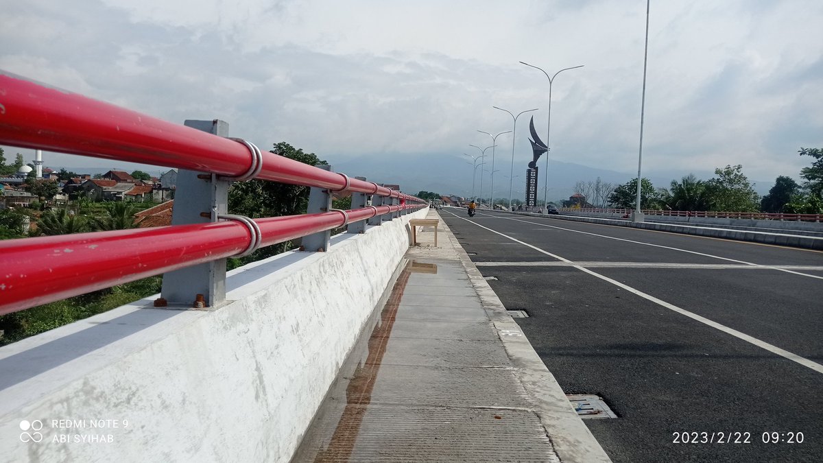 Selamat Pagi dari Jembatan Ciloseh Purbaratu Kota Tasikmalaya