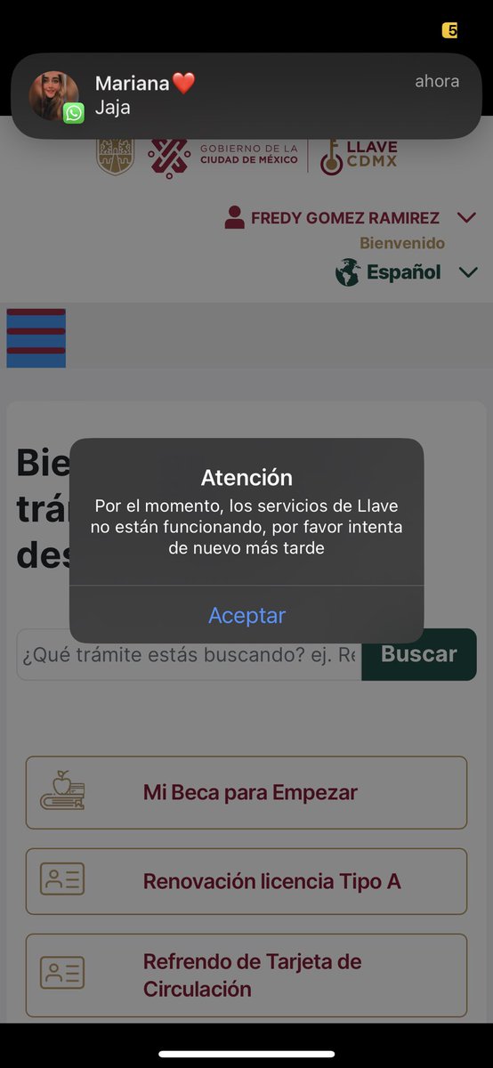TonsQueFreddy's tweet photo. @locatel_mx Claro estos errores me arroja, me dice que mi contraseña@no es la correcta, entro en web y todo normal https://t.co/uhPDIxLVOt