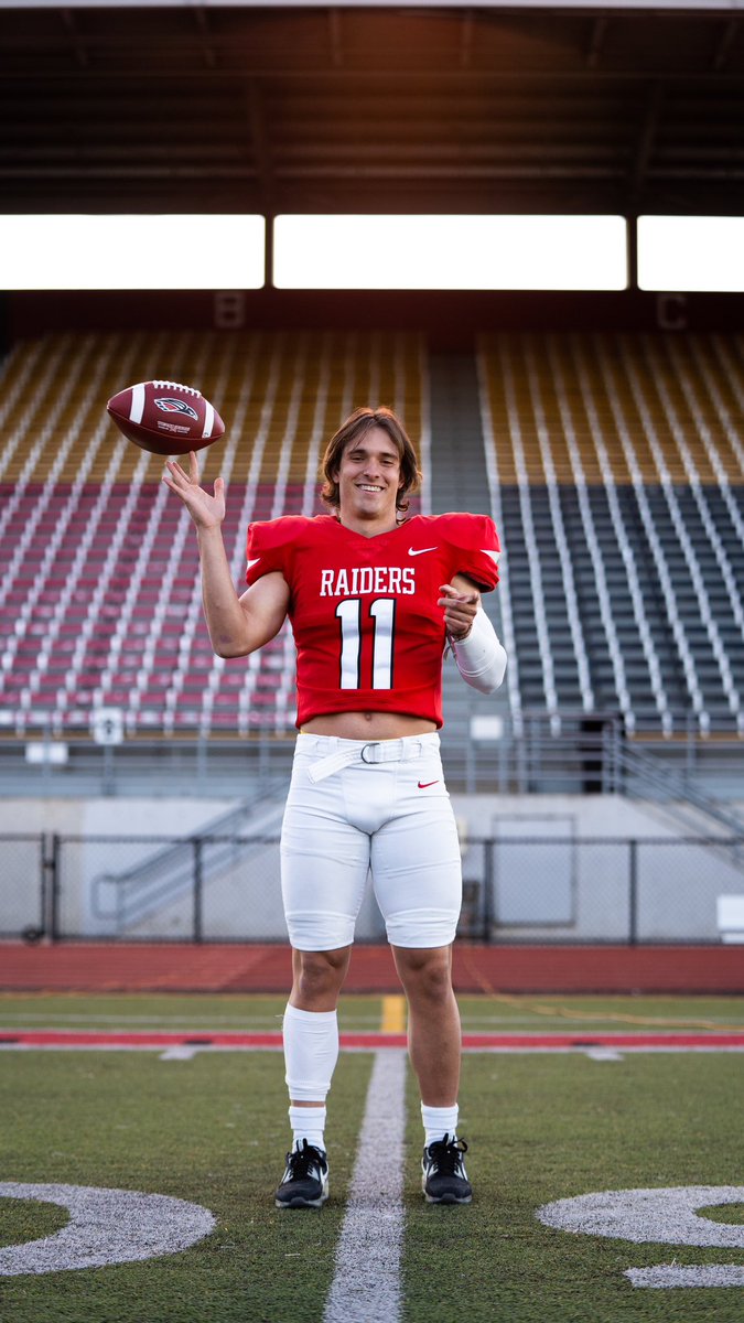 After an amazing conversation with @brown_berk, I have been blessed to receive an offer to continue my academic and football career <a href="/SOU_Football/">Southern Oregon Football</a>!! <a href="/CoachWinfield/">Josh Winfield</a> <a href="/SilveradoHSFB/">Silverado High School Football</a> <a href="/702HSFB/">702 HSFB</a> #AGTG