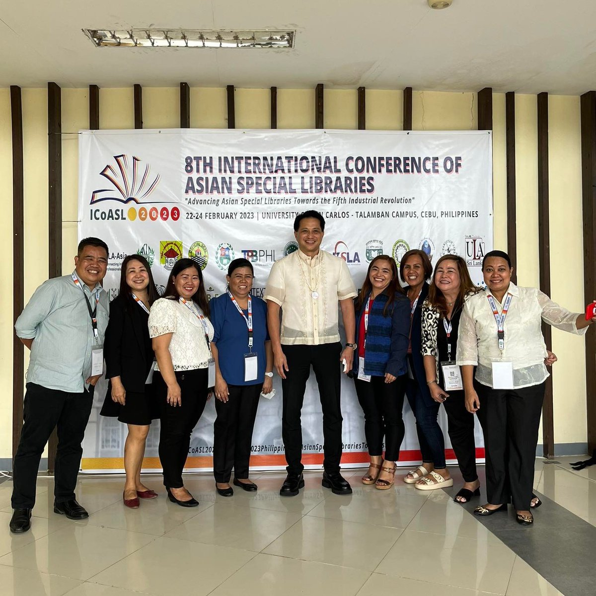 ICoASL2023's tweet photo. BM Glenn Anthony Soco of the 6th District of Cebu delivered the message of Hon. Gwendolyn Garcia, Governor of #Cebu at the #ICoASL2023 #ICoASL2023Philippines #AsianSpecialLibrariesTowards5thIR
@glennsoco1 https://t.co/S1oCpNDBQD