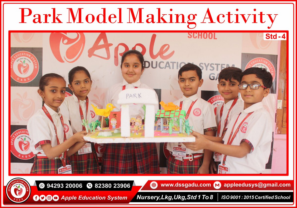 dadhichisankul's tweet photo. 🍎 Park Model Making Activity https://t.co/hwQUQ9jwRg