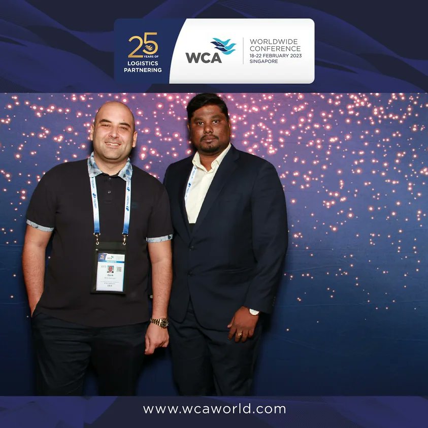 RtwLogistics's tweet photo. Team RTW representing at the WCA Conference, learning and connecting with peers, industry leaders and innovators from around the world.

#WCASingapore #wca #wcaconference #logisticsconference #logisticsolutions #logistics #freight #freightsolutions #teamrtw #RTW #conference https://t.co/Kn4WO1IvaO