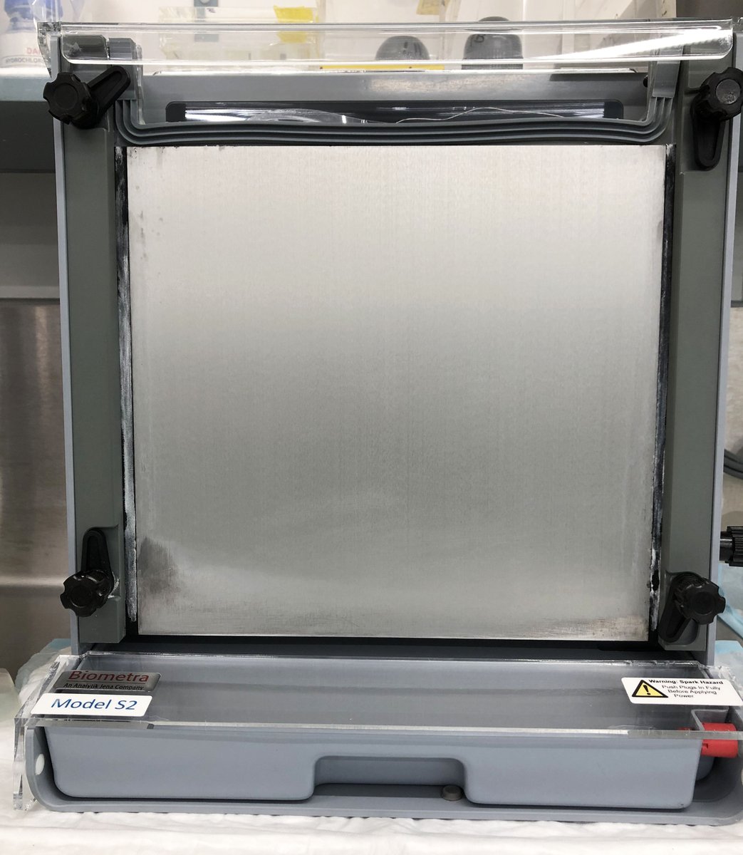 Looking to obtain some classic Model-S2 high-resolution sequencing-gel rigs. Best I can tell they are no longer manufactured. If you know of any tucked away in closets, their Glory Days long gone, I’m happy to pay shipping to Australia! Please RT.