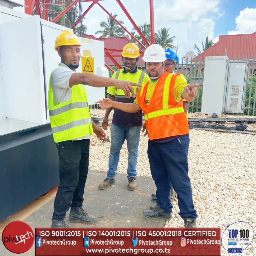 PivotechGroup's tweet photo. “Quality is never an accident; it is always the result of high intention, sincere effort, intelligent direction and skillful execution; it represents the wise choice of many alternatives.” ~William A. Foster

Quality assurance done by Pivotech management at Tunduru Solar site. https://t.co/Mo5bBr7IGo