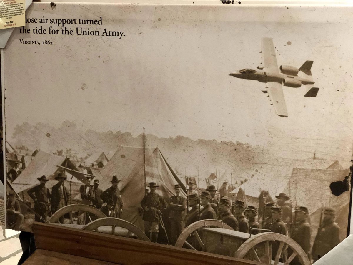 Close air support from the A-10 Thunderbolt turns the tide of battle for the Union Army, Virginia 1862.