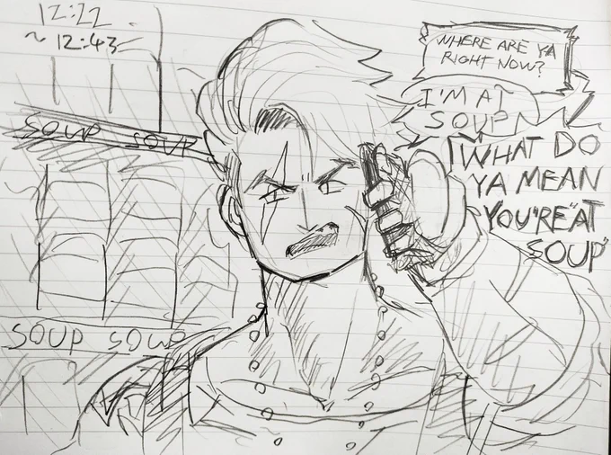 WHY ARE YOU BUYING CLOTHES AT THE SOUP STORE https://t.co/WFWs11YCGB 