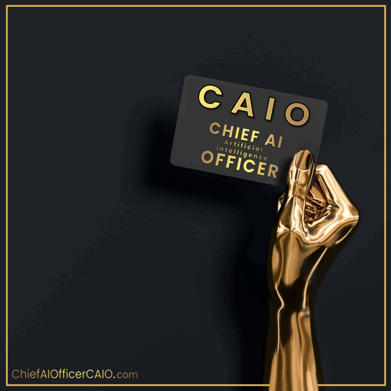 aiOfficer's tweet image. As a Chief AI Officer (CAIO), you are responsible for setting AI strategy, building AI capabilities, and overseeing the development of AI products and services.