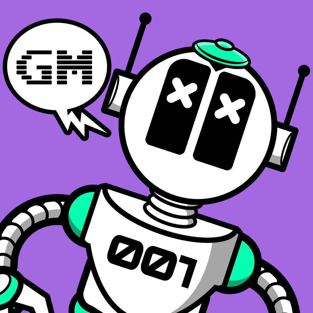 deadbotnation's tweet photo. 🚀 GM FAM! 🚀
It's hump day! Here we gooooo! Enjoy the ride to the weekend! ❤️❤️
#NFTCommunity #wednesdaythought #deadbots https://t.co/xrGLL06Ecu