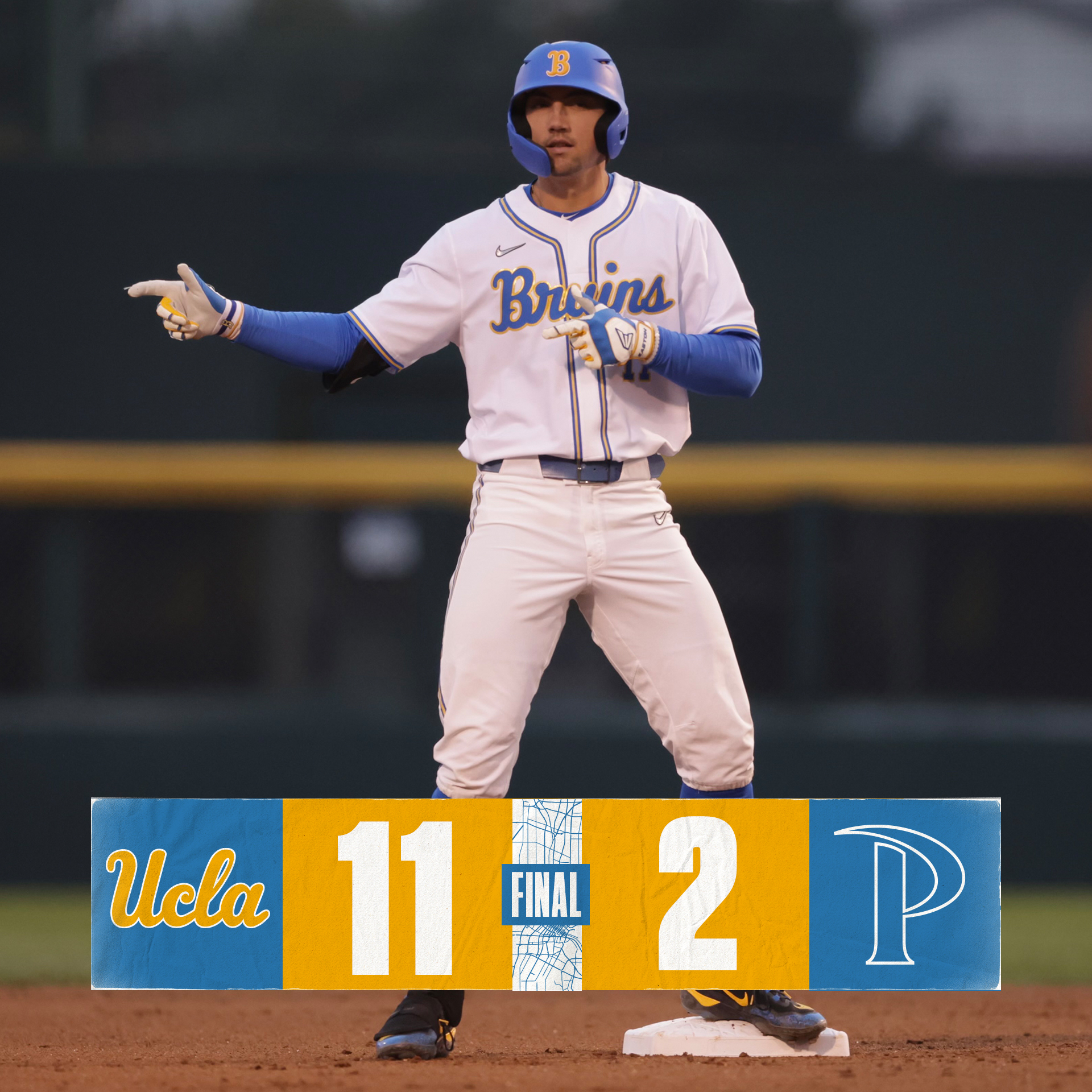 UCLA Baseball on X: FINAL: UCLA 11, Pepperdine 2 4️⃣ wins in a row to open  the year! #GoBruins  / X