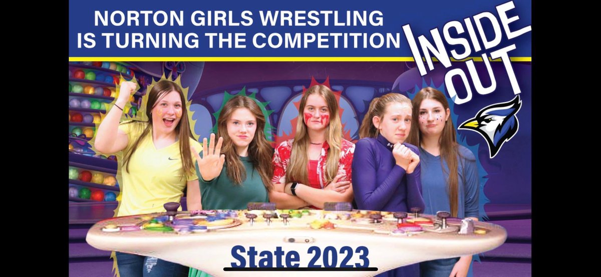 NtBluejay's tweet image. Good luck at State Wrestling Girls.