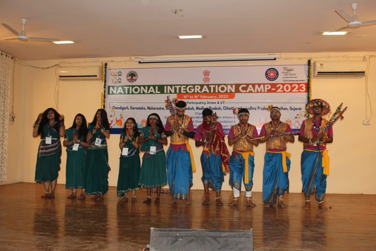 CoA NSS Boys Unit Volunteer <a href="/VermaHemprakash/">Dr. Hem Prakash Verma</a> participated and represented Chhattisgarh state culture in National Integration Camp (NIC-2023) at Anand, Gujarat. <a href="/NssIgkv/">NSS PC IGKV, Raipur</a> <a href="/NSSCARS/">NSS CARS NARAYANPUR</a> <a href="/_NSSIndia/">NSS India</a> <a href="/NssChhattisgarh/">NSS CHHATTISGARH</a> <a href="/NSSRDBhopal/">NSS Regional Dte. MP & CG</a> <a href="/carsrgh_nss/">CARS Raigarh NSS</a> @askabir_