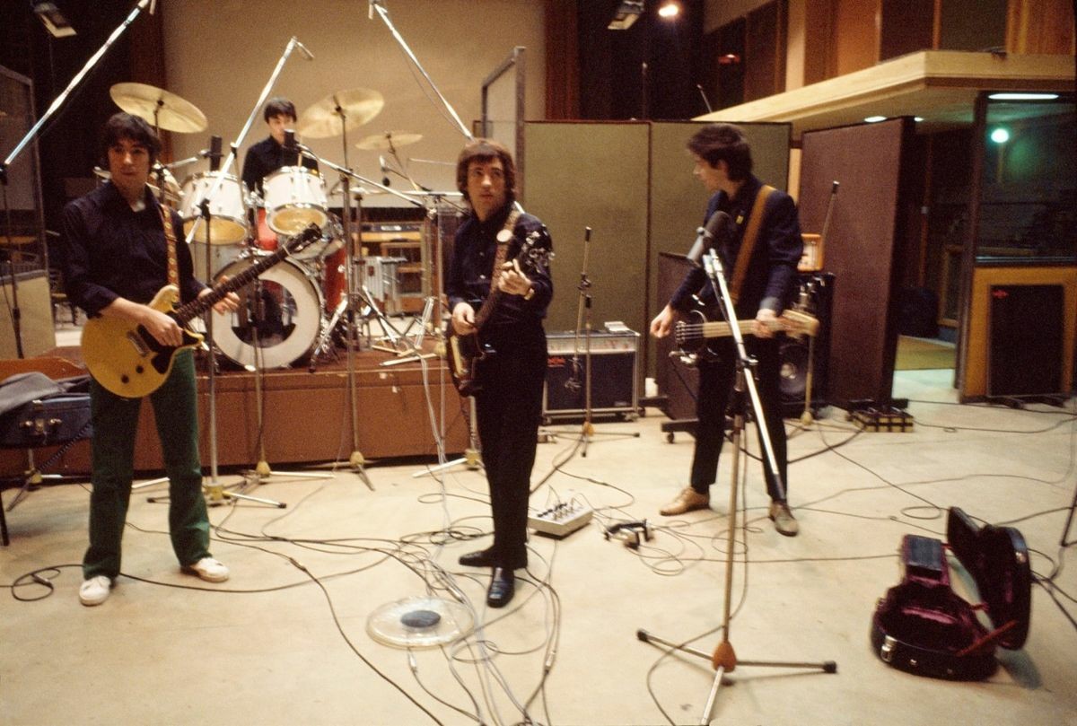Buzzcocks during a recording session at Olympic Studios in Barnes, London, 1978. Photo by Jill Furmanovsky.

This photo was used for the cover sleeve of their ‘Singles Going Steady’ compilation. 

#punk #punks #punkrock #buzzcocks #peteshelley #history #punkrockhistory