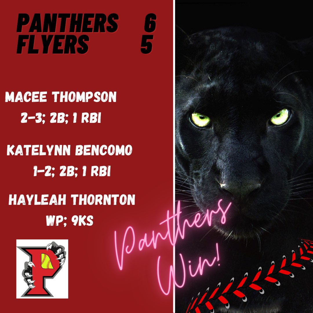 Panther Softball (@parkwaysoftball) on Twitter photo 
