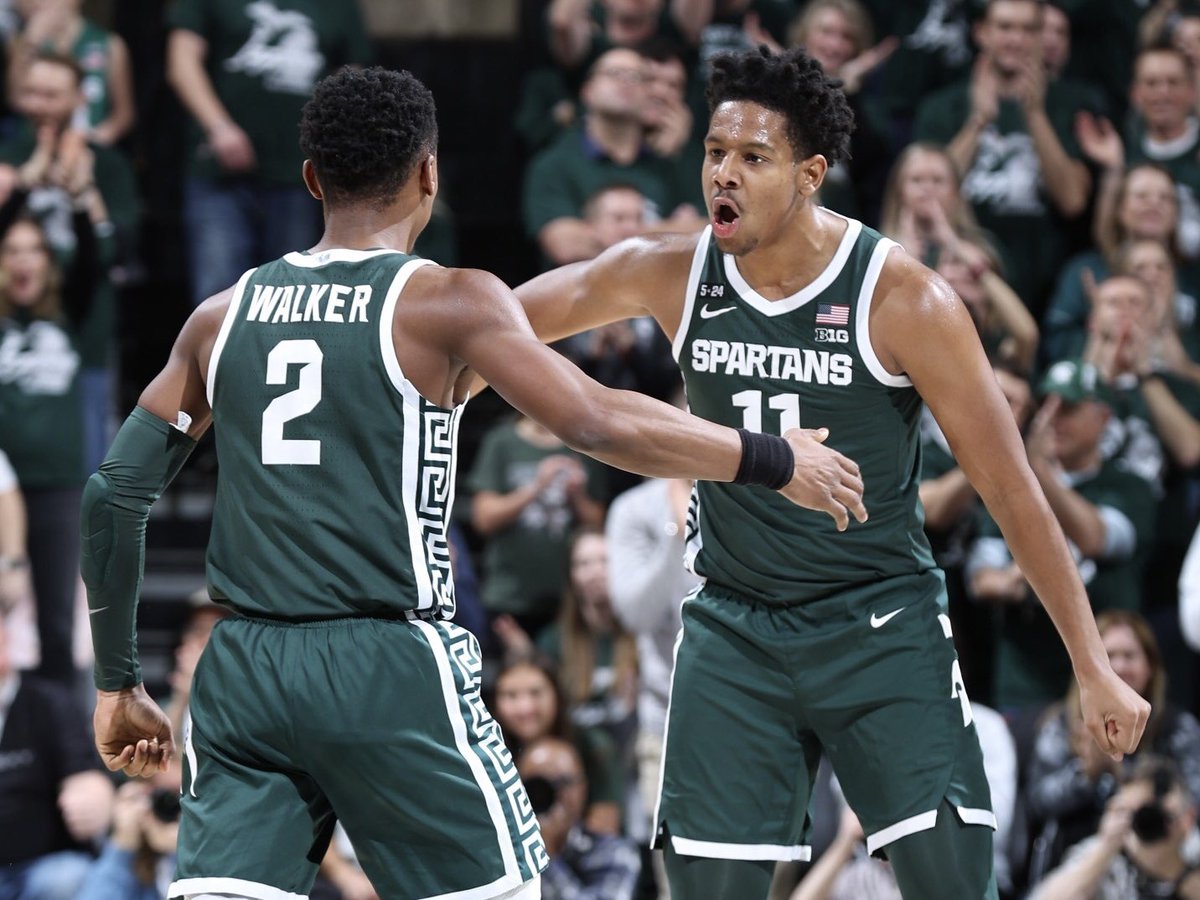 Tyson Walker and AJ Hoggard vs Indiana:

45 Points
9 Assists
15/23 FG
6/9 3PT

Best backcourt duo in the Big Ten. #GoGreen
