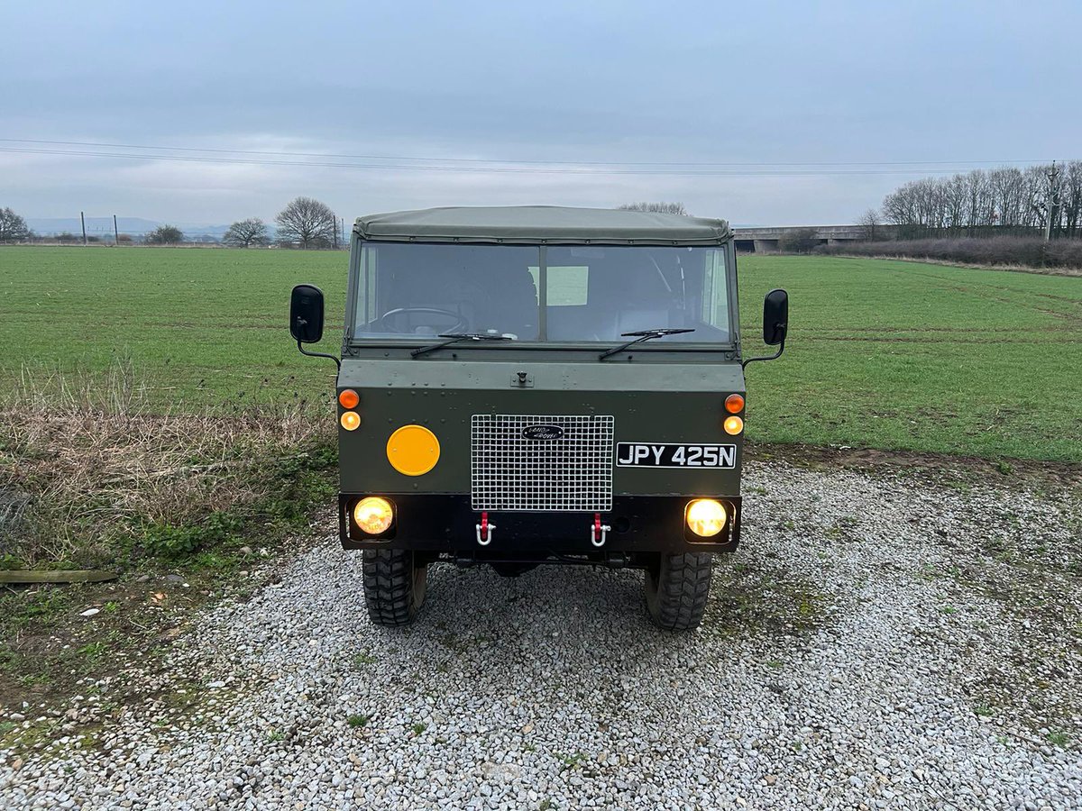 A fine pair of vehicles heading out to a collector of classic vehicles. If you’re looking for a good 101 we have one in prep now! #forwardcontrol #lightweight #landrover #101