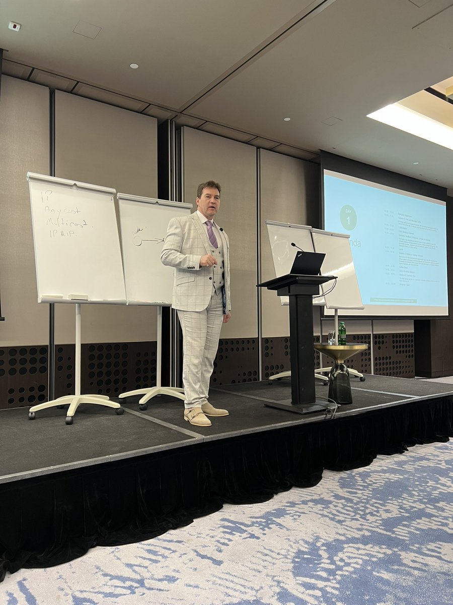 RebeccaLiggero's tweet image. And we are live!!! 😍🤩#BitcoinMasterclass #Multicasting #IP2IP #Slovenia #Ljubjiana @Dr_CSWright @nChainGlobal @RealCoinGeek