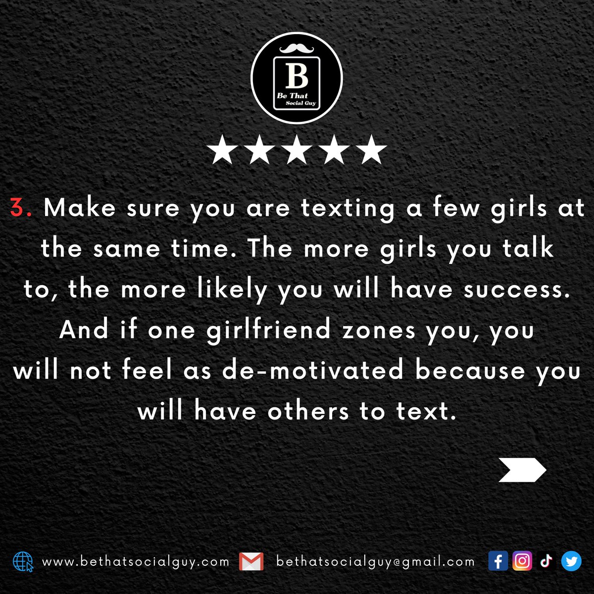 BecomeAMan1's tweet photo. Friend zone Survival: 3 Steps to Move On and Find Success✌✌✌
✅ Personal Life & Dating Coach Join Us Now.
✅ https://t.co/g2uBZyan4J
#datingadvice #textingtips #relationshipadvice #communication #needy #desperate #response time #dating #men
#TextingTips #KeepItShort https://t.co/6QP73C04CE