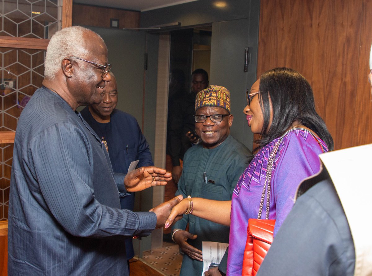 ecowas_cedeao's tweet photo. Abuja, Nigeria, Feb 21, 2023. The Head of the ECOWAS Election Observation Mission  to the Presidential Election in the Federal Republic of Nigeria, H.E. Ernest Bai Koroma, former President of the Republic of Sierra Leone arrives Abuja today,  ahead of the February 25th Elections. https://t.co/dqSrRGONQW