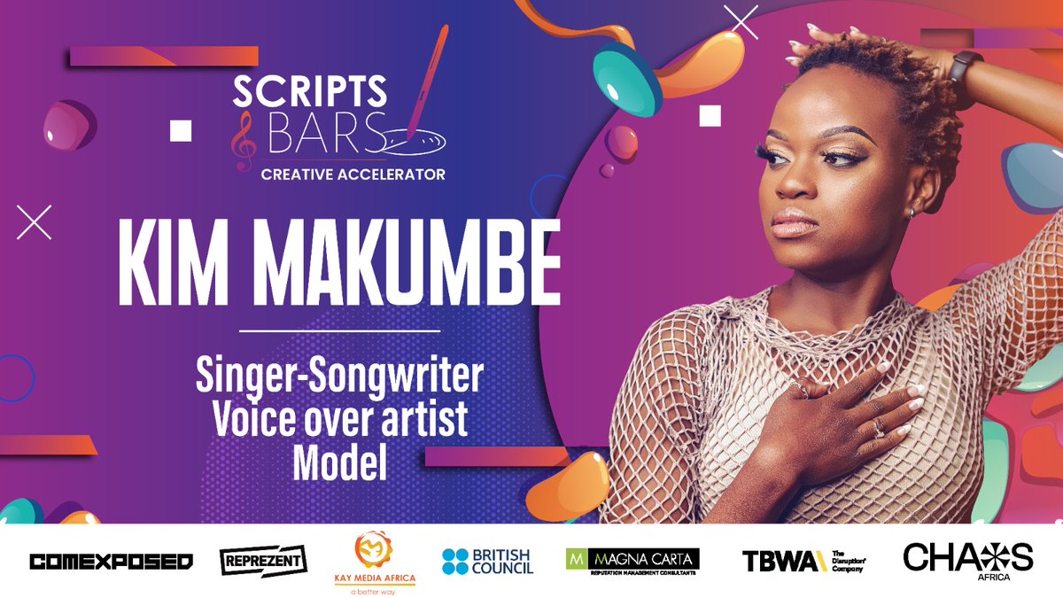 scriptsandbars's tweet image. Image 1: Kimberly Makumbe is a Zimbabwean singer-songwriter.
Image 2: Kudakwashe Rwizi is a freelance 2D animator and comic book creator. 
Slide 3: Margaret Chideme is an author and a blogger.
#ScriptsandBars #CreativeAccelerator 

@kaymediaafrica
@southernafricaarts @zwBritish