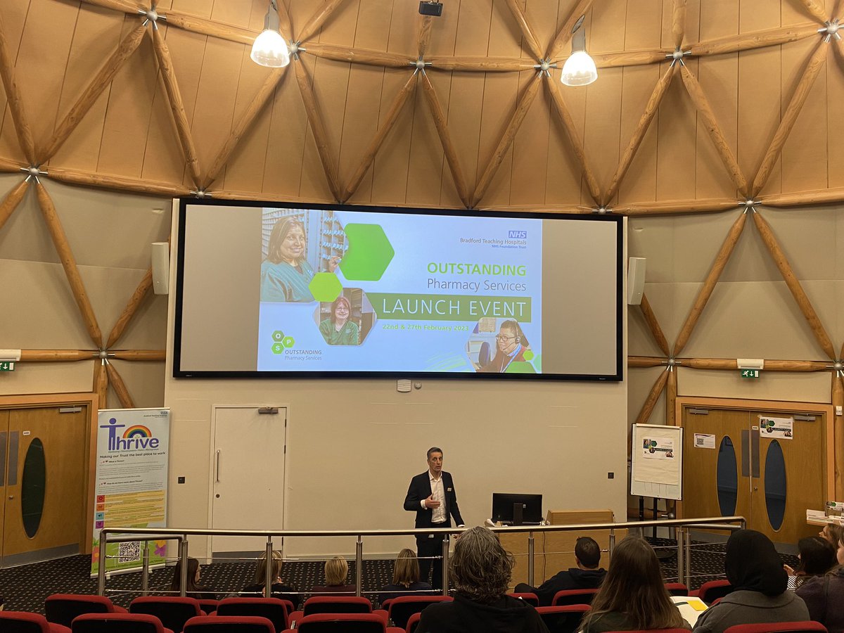 Transformation Team (@bthft_transform) on Twitter photo A great welcome from <a href="/1johnholden/">John Holden</a> to the <a href="/BTHFT_OPS/">Outstanding Pharmacy Services</a> launch!
“We will do everything as an organisation to get behind you & support you. Make the change you want to see”
#Leadership A great welcome from <a href="/1johnholden/">John Holden</a> to the <a href="/BTHFT_OPS/">Outstanding Pharmacy Services</a> launch!
“We will do everything as an organisation to get behind you & support you. Make the change you want to see”
#Leadership