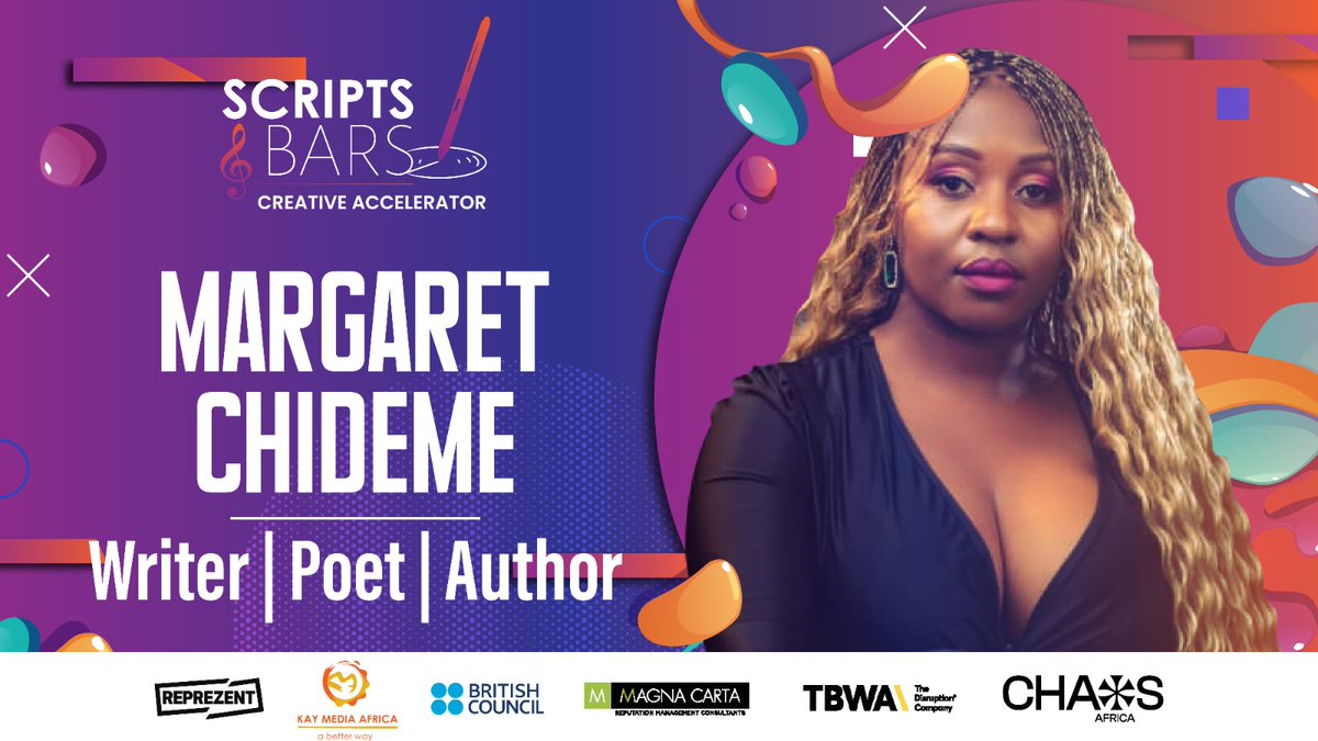 scriptsandbars's tweet image. Image 1: Kimberly Makumbe is a Zimbabwean singer-songwriter.
Image 2: Kudakwashe Rwizi is a freelance 2D animator and comic book creator. 
Slide 3: Margaret Chideme is an author and a blogger.
#ScriptsandBars #CreativeAccelerator 

@kaymediaafrica
@southernafricaarts @zwBritish