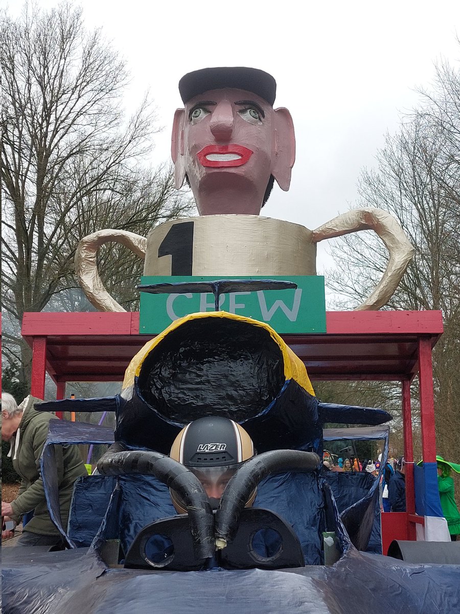 M_Verschure's tweet photo. @Max33Verstappen You were there at #carnaval in #dongen made bij #cvdemaffeboys . Five young fans (15 years old) worked hard to honor you! Up to a great next  season 💪 https://t.co/uGL9D3ut83
