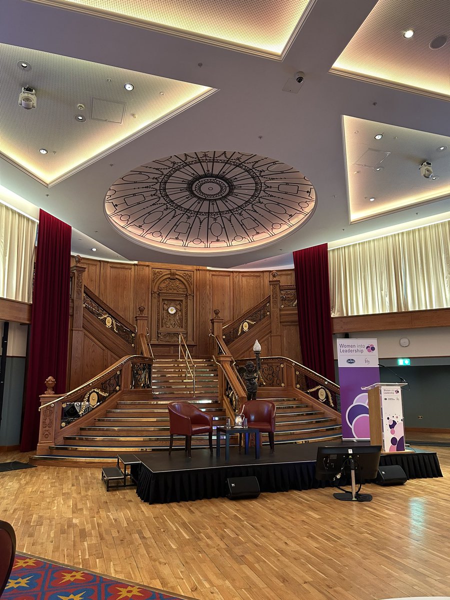Ready to chair Women into Leadership in Belfast.  Stunning venue <a href="/WiLeadership_UK/">Women into Leadership</a> <a href="/FDA_union/">FDA union</a> #WiL23