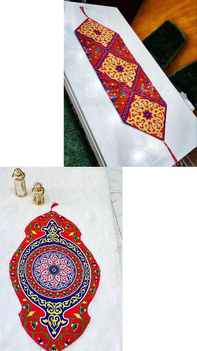 CosmeticsStoore's tweet photo. #زينه_رمضان ❤️🌙
بسعر الجمله 🔥

-مثلثات طول 15 متر ... ب 3,000
-مفارش مقاس 75×75 cm ... ب 5,000
-مفارش مقاس مترين ونص × مترين ونص ... ب 8,000

سعر التوصيل ثابت 1500
توصيل فوري.. للطلب دايركت
. https://t.co/exLWJjTEkV