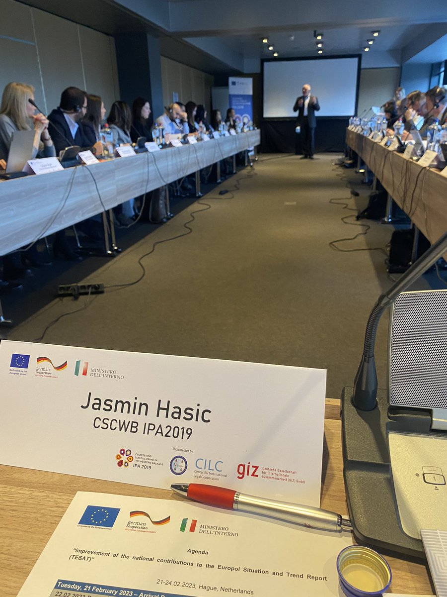 ultraoptimista's tweet photo. The first regional #WB6 workshop related to Europol’s #TESAT reporting system, organised in the #Hague (NL).
@CSCWB_IPA2019 @Europol https://t.co/1Djb4zKdHT