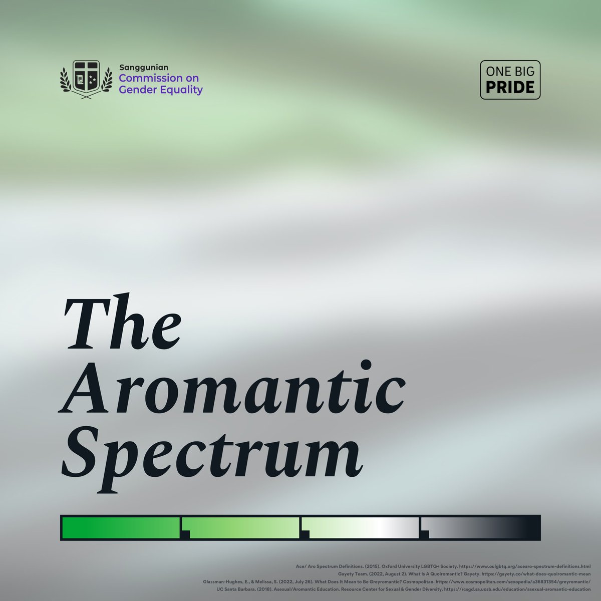 onebigpride's tweet photo. This #AromanticAwarenessWeek, we hope to deepen people’s understanding of aromanticism and the identities that fall under it.

Learn more about the many romantic orientations on the arospec below! 👇 (Disclaimer: This list may not be exhaustive.)

#OneBigPride #TogetherWePride https://t.co/rrb7ZRR3Z0