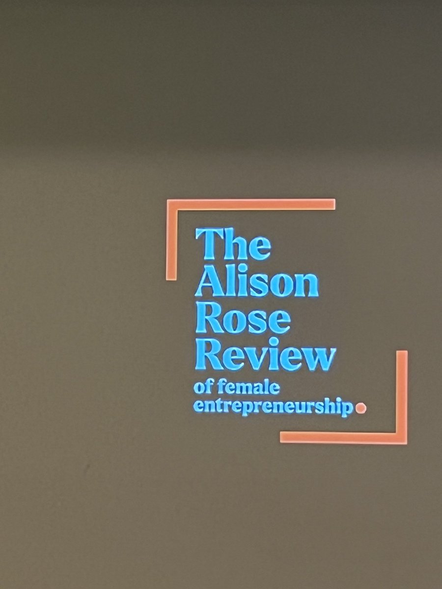 Joining Dame Alison Rose ⁦@NatWestBusiness⁩ this morning for a progress update on Female Entrepreneurship in the UK