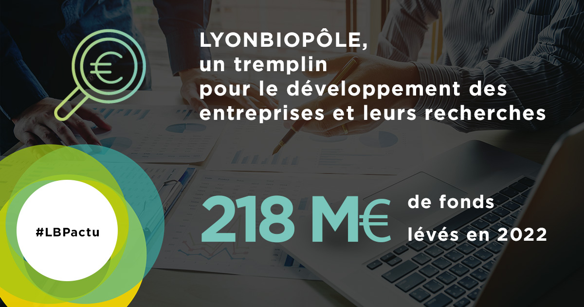 Lyonbiopole's tweet photo. [#LBPactu] Au total, plus de 218 M€ de fonds ont été levés par nos #LBPmember en 2022, un véritable tremplin pour leur développement et leur recherche. #throwback2022

➡ En savoir plus sur les aides au développement économique proposées par Lyonbiopôle : https://t.co/1D6U6qphlk https://t.co/kIsBvAPwj1